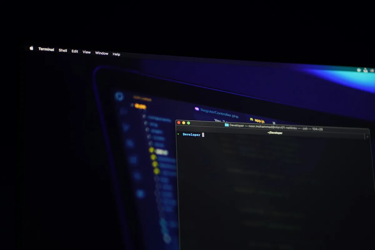 Écran affichant la zone de configuration technique d'un nom de domaine